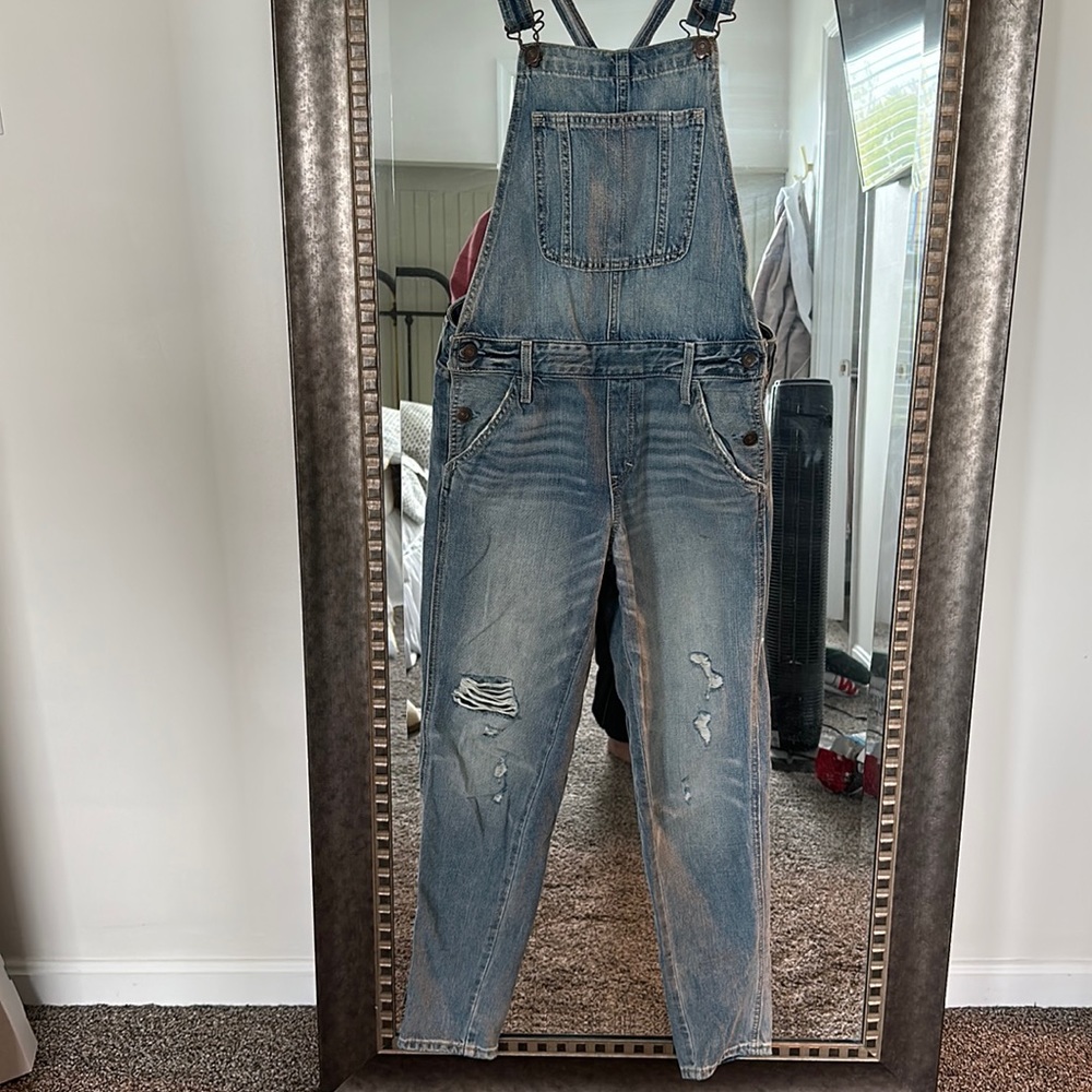 Abercrombie & Fitch denim overalls